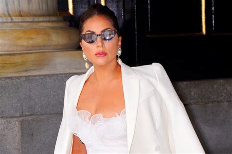 lady gaga topless pics|Lady Gaga ditches makeup and her shirt in new topless video